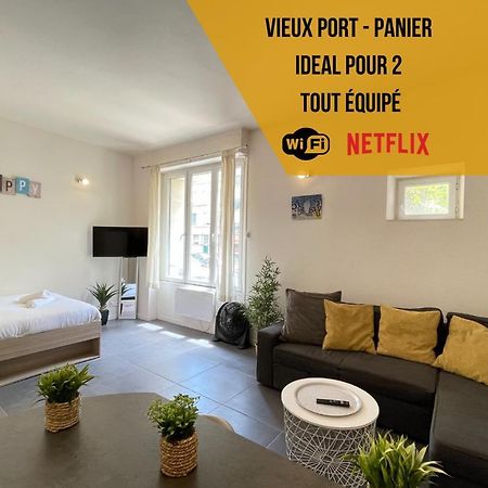 マルセイユEntre Le Vieux Port Et Le Panierアパートメント エクステリア 写真